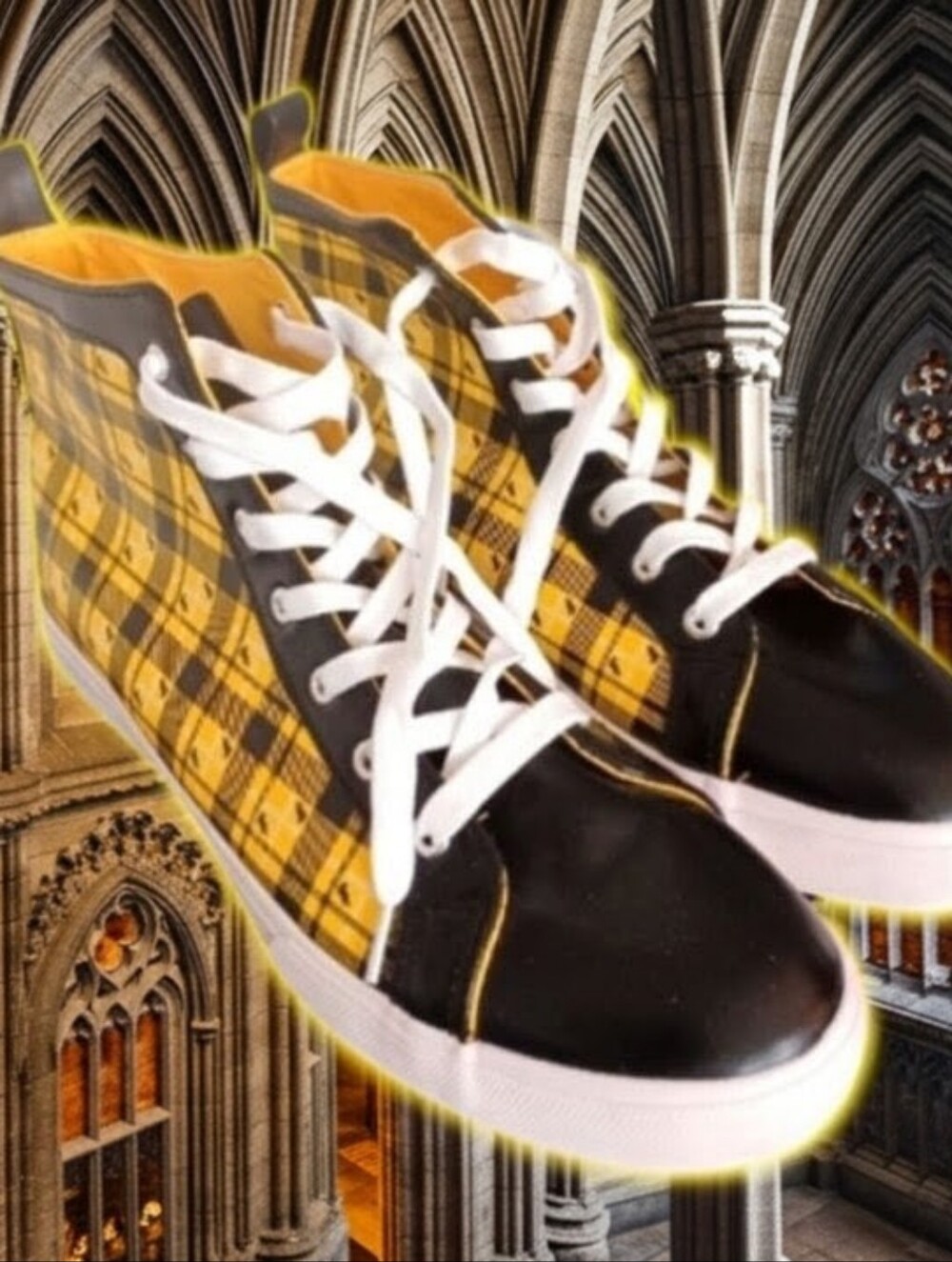 HARRY POTTER Men's High Top Sneakers, Size 11